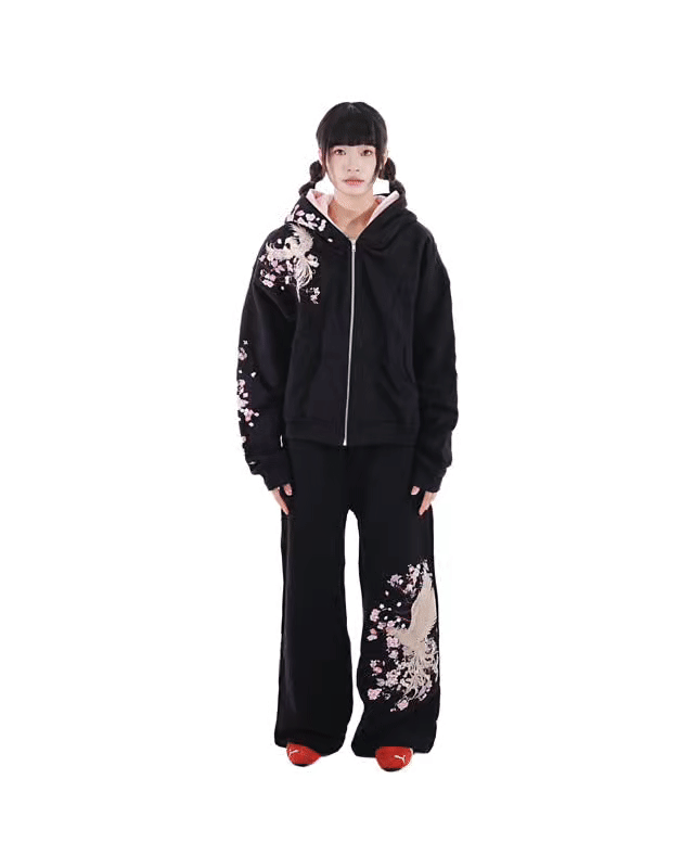 Midnight Black - Okasai Sweatpants