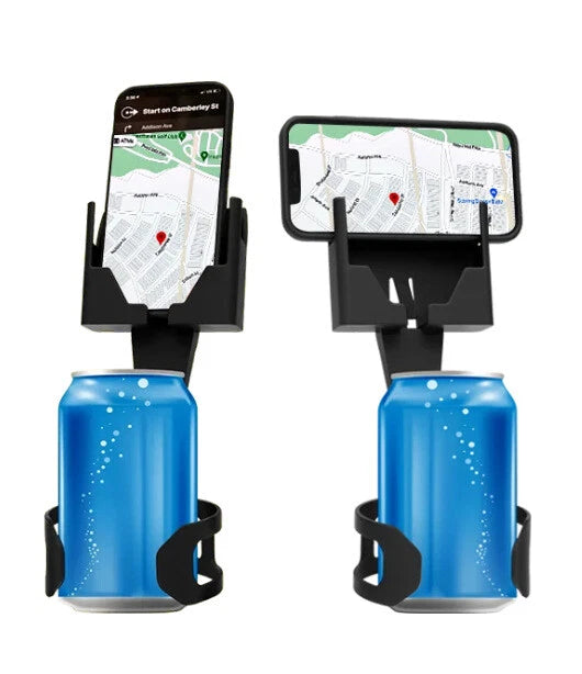 Universal Car Cup Holder Phone Mount Mobile Phone Cup Holder For Truck 2 in 1