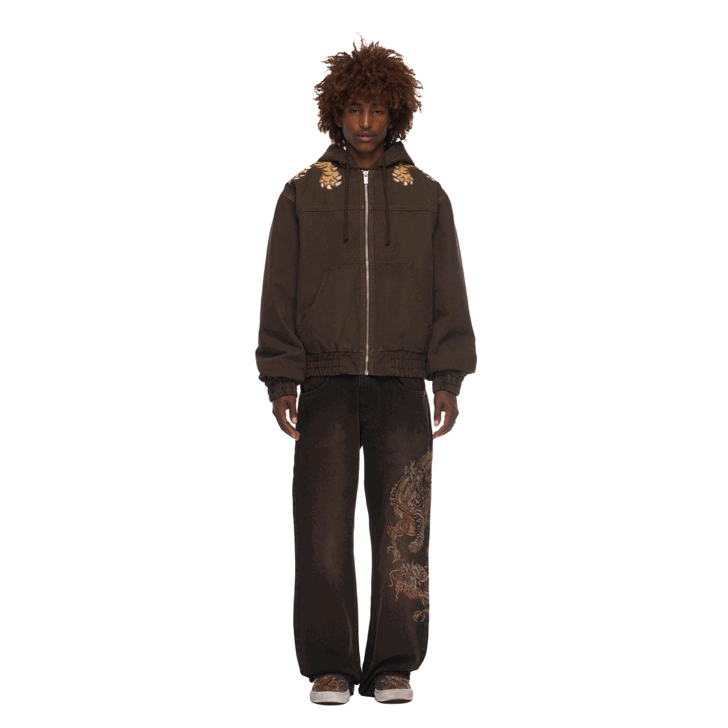 "lotus v2" workwear Jacket brown