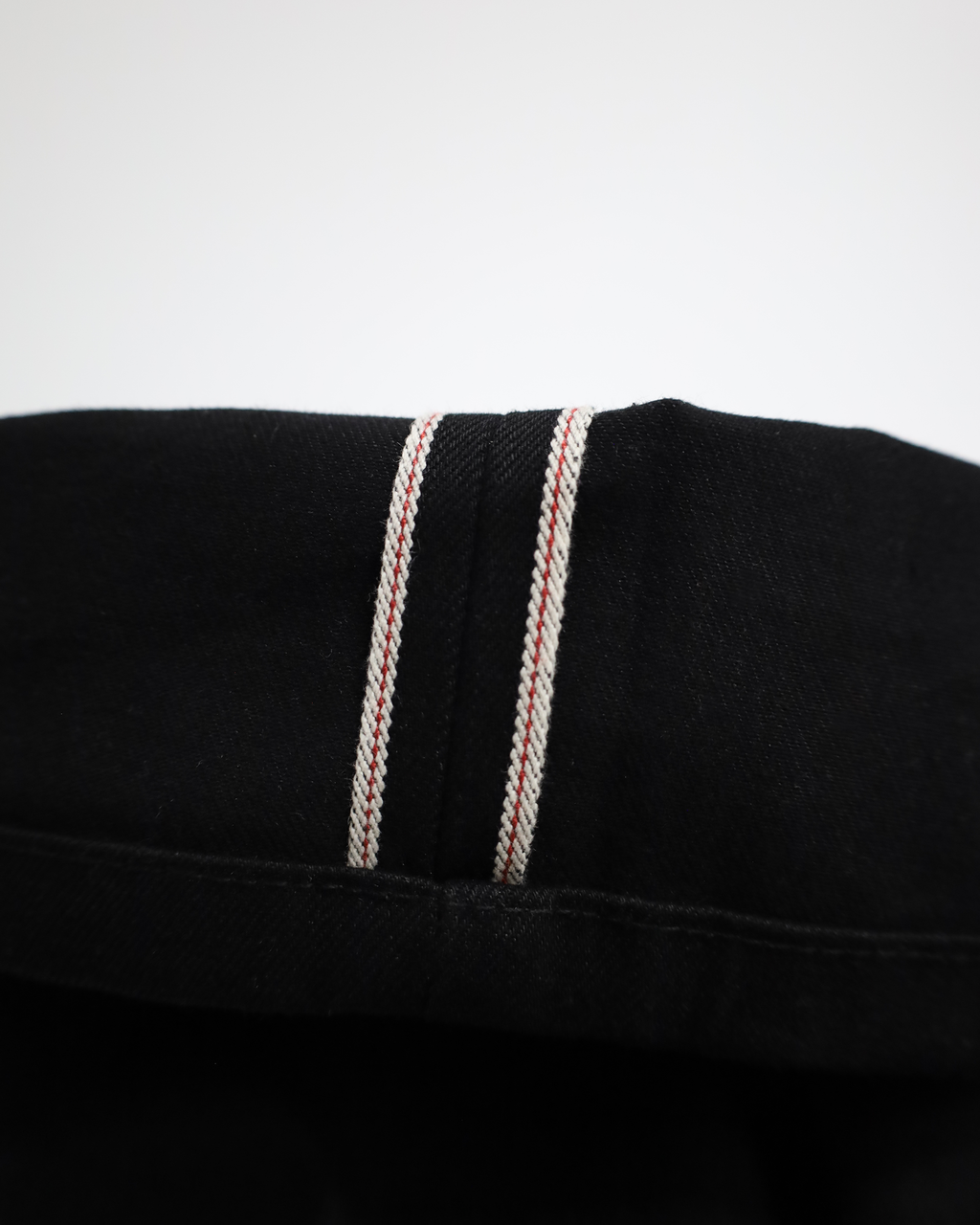 MATTE BLACK JAPANESE SELVEDGE LOOSE FIT JEANS
