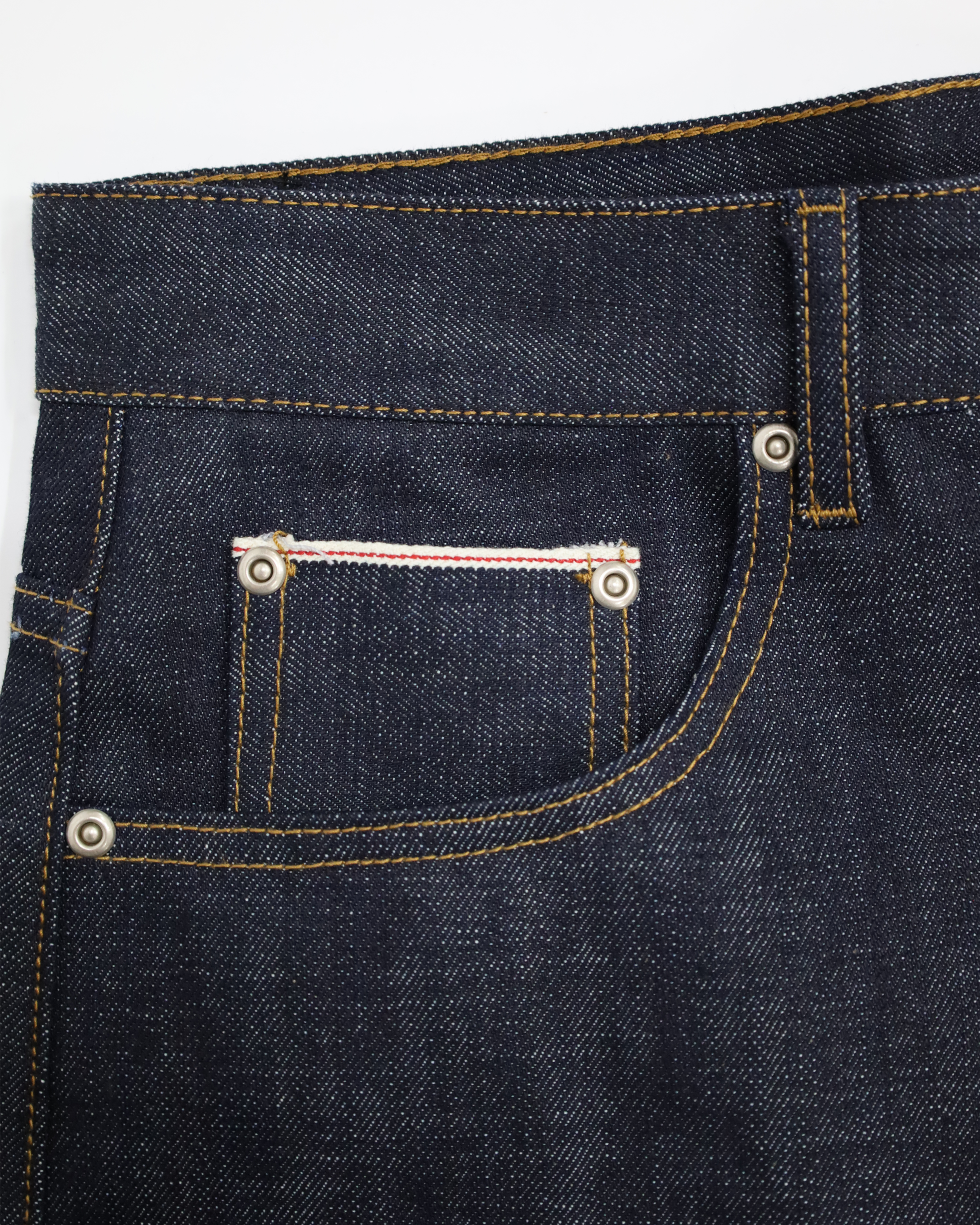 RAW INDIGO JAPANESE SELVEDGE LOOSE FIT JEANS