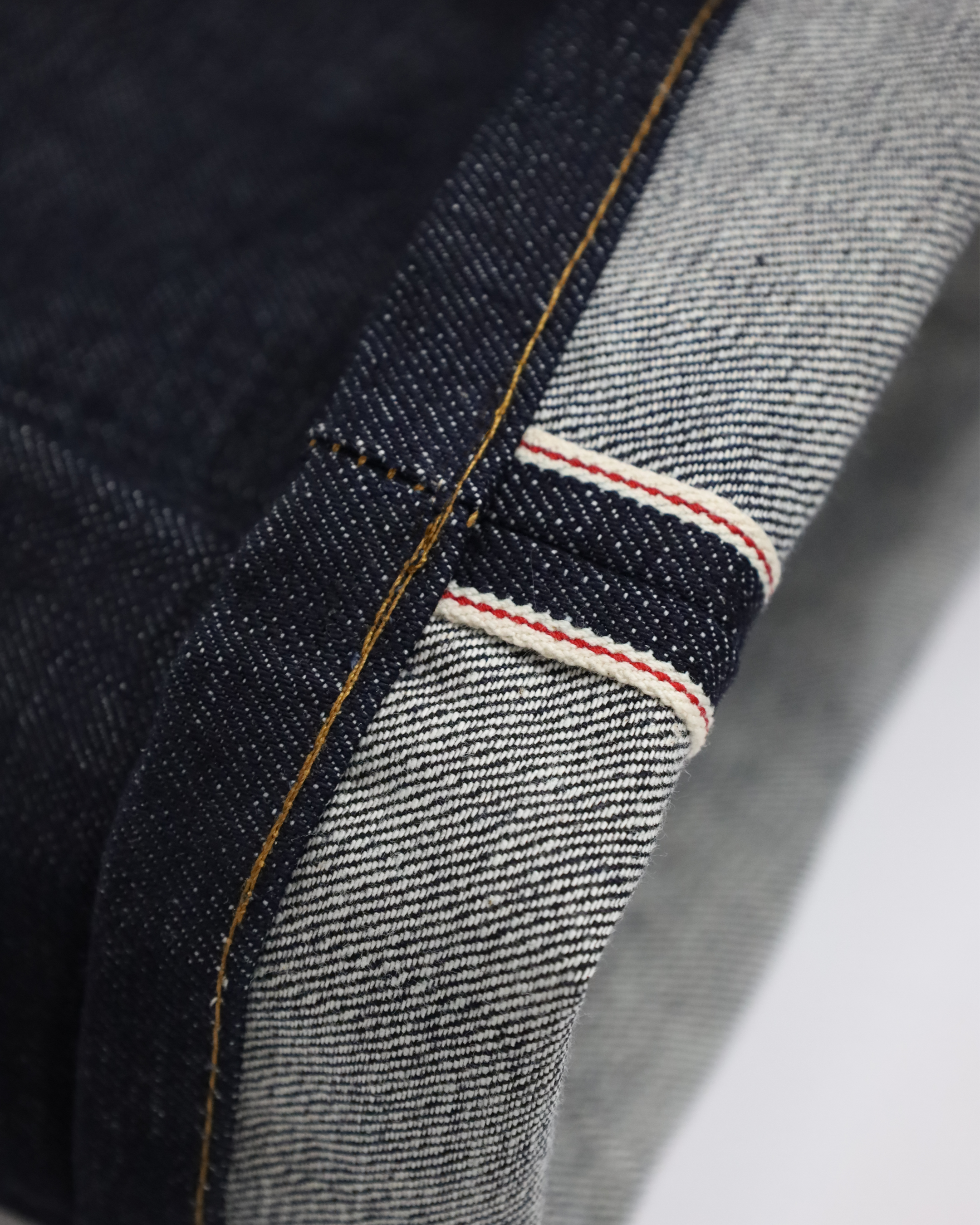 RAW INDIGO JAPANESE SELVEDGE LOOSE FIT JEANS