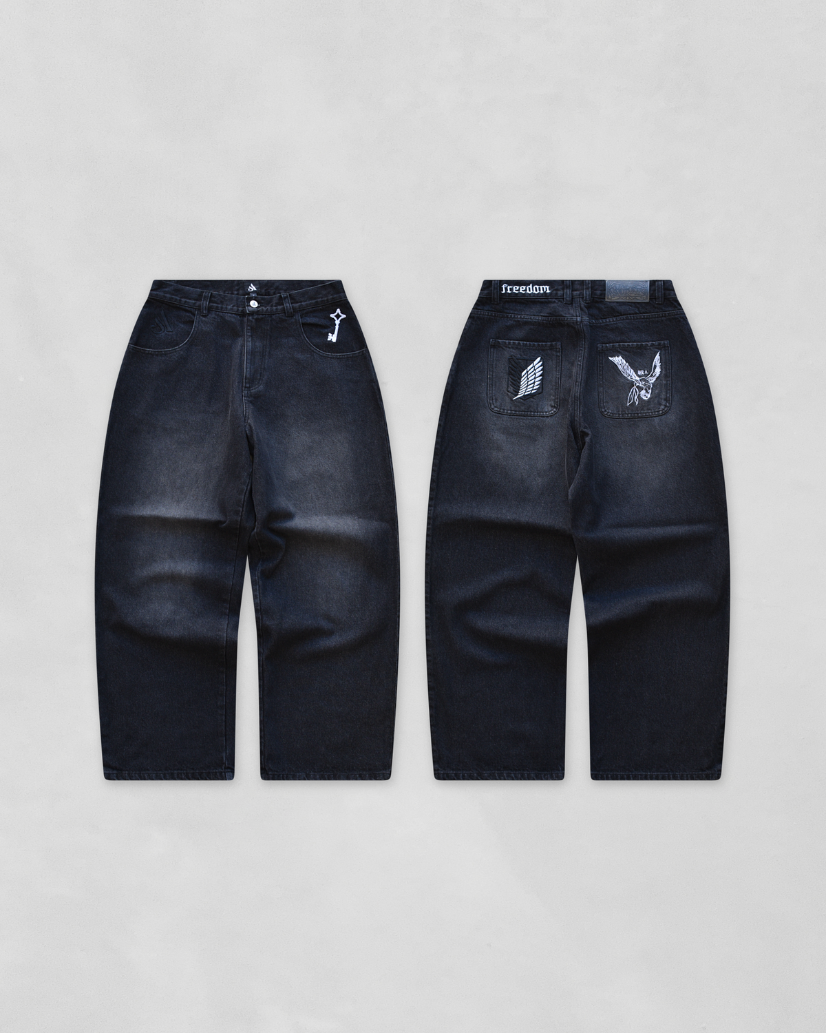 FREEDOM JEANS BLACK