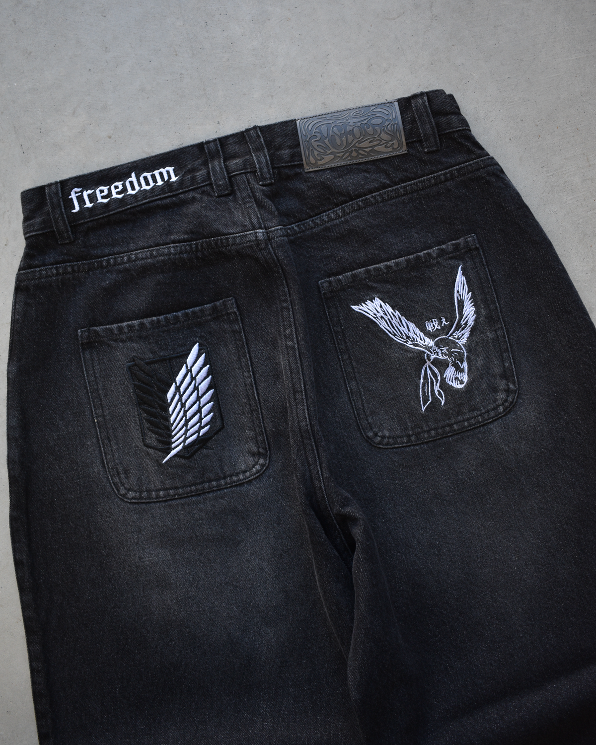 FREEDOM JEANS BLACK