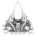 Vintage Studded Hobo Bag